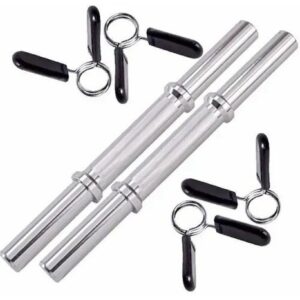 MANCUERNAS CROMADAS CON ROSCA ( EL PAR )