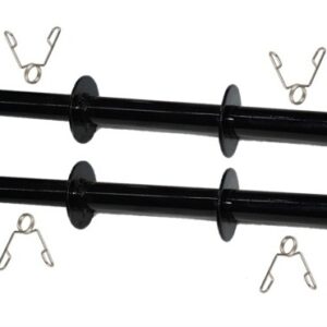 MANCUERNAS CROMADAS CON ROSCA ( EL PAR )